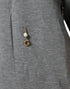 Dolce & Gabbana Gray Cotton Blend Embellished Tee T-shirt